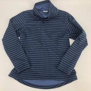🎈 Columbia Blue Striped Lightweight Fleece